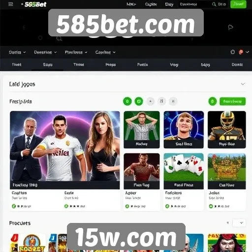 Explorando os jogos mais populares do 585bet