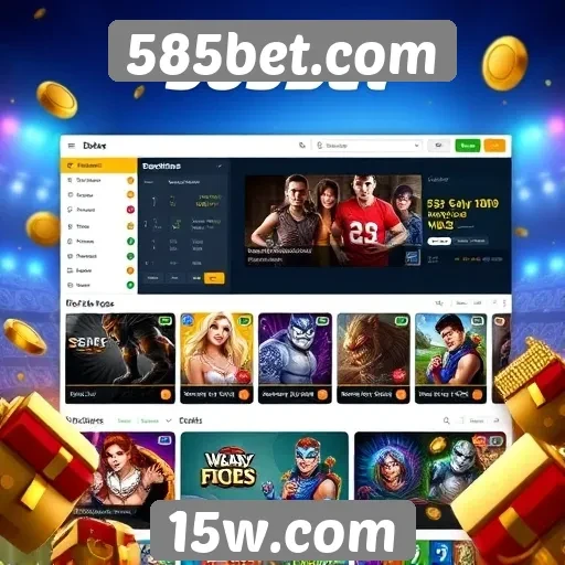 Interface do usuário e experiência de navegação no 585bet